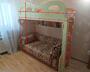 Двухярусная кровать (комплект диван + кровать)