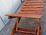 Шезлонг деревянный. Новый