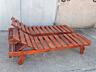 Шезлонг деревянный. Новый