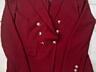 Пиджак в бордовом цвете. Размер M-L