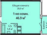 продаж 1-к квартира Одеса, Приморський, 55000 $