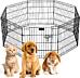Вольер - манеж для щенков 6 секций, высота 61см