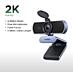 2K веб-камера Ugreen cm825 и Trust Tyro Full HD Webcam
