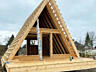 Коттедж для дачи и глэмпинга "A-Frame"