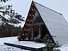 Коттедж для дачи и глэмпинга "A-Frame"