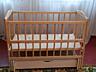 Кроватка из натурального дерева