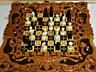 Нарды шахматы Черешневые резные пано Крепости эксклюзив!
