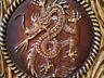Нарды резные картина Драконы Блюдце эксклюзив!