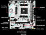 Белая плата AM4 сокет B550 с ARGB и Nvme в MicroATX формате для Ryzen
