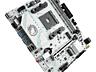 Белая плата AM4 сокет B550 с ARGB и Nvme в MicroATX формате для Ryzen