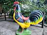 Раритетный петух на колесиках. Каталка для детей