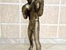 Статуэтка "Боксёр", антикварная, 1960х годов, СССР