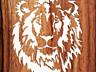 Нарды ореховые резные картина Кельские с Львами эксклюзив!