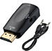 Конвертер адаптер Переходник 1. HDMI-VGA. 2. VGA-HDMI