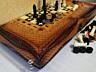 Нарды шахматы резные картина Печенька эксклюзив!