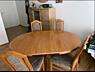 Продам стол+4 стульев. Германия (из дерева)