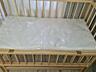 Продаётся новая детская кроватка с механизмом качания + матрас.