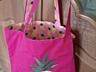 Сумки-шоппер из натуральных тканей. Ручная работа.
