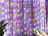 Гирлянда штора, капля росы - 3х3м. Диско-сфера, USB стробоскоп.