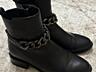 Кожаные ботинки
