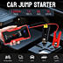 Автомобильное пусковое устройство 12V. Стартер для авто. JumpStarter.