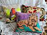 Уникальные подушечки ручной работы с вышивкой