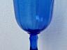 Фужеры кобальтовое стекло