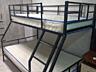 Продам двухъярусную металлическую кровать