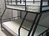 Продам двухъярусную металлическую кровать