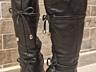 Продам кожаные сапоги