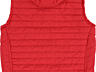 Большого размера красная жилетка.
