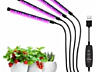 Фитолампа для рассады и растений, 4 светильника