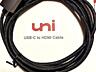 Кабель UNI USB-C to HDMI Cable 4K 1.8 метра