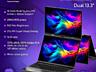 Laptop GPD DUO de 13,3" cu ecran dublu OLED, 32 GB RAM, SSD de 1 TB
