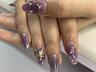 Маникюр. Наращивание. Креативные дизайны и нюд.