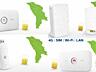 Безлимитный 4G интернет по всей Молдове + 4G SIM Роутер бесплатно 120L
