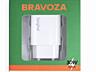 Именная быстрая зарядка Bravoza GaN 30W (2 порта)