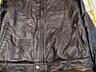 Куртка кожаная с утеплителем, мужская (размер S)