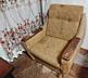 КРЕСЛО с ДЕРЕВЯННЫМИ подлокотниками на перетяжку или дачу