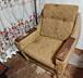 КРЕСЛО с ДЕРЕВЯННЫМИ подлокотниками на перетяжку или дачу