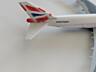 Модель самолета Boeing 747-400 British Airways. Металл. Новый.