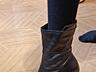 Кожаные сапоги 35-36р.