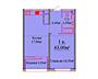 В продаже 1-комнатная квартира в новом доме на Таирово. Рациональная .