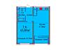 В продаже 1-комнатная квартира в новом доме на Таирово. Рациональная .