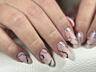 Красивое и аккуратное покрытие ногтей, наращивание, японский маникюр.