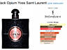 Yves Saint Laurent Black Opium и Lattafa Perfumes Qaed Al Fursan