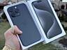NEW - iPhone 15 Pro Max 256gb Black