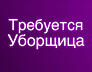 Требуется уборщица. Центр города. Работа дневная.