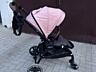 Прогулочная коляска с реверсивным блоком для девочки