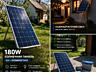 Солнечная панель 180W б у для дома дачи автономного питания 